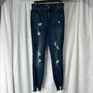 Brand new Express distressed jeans
